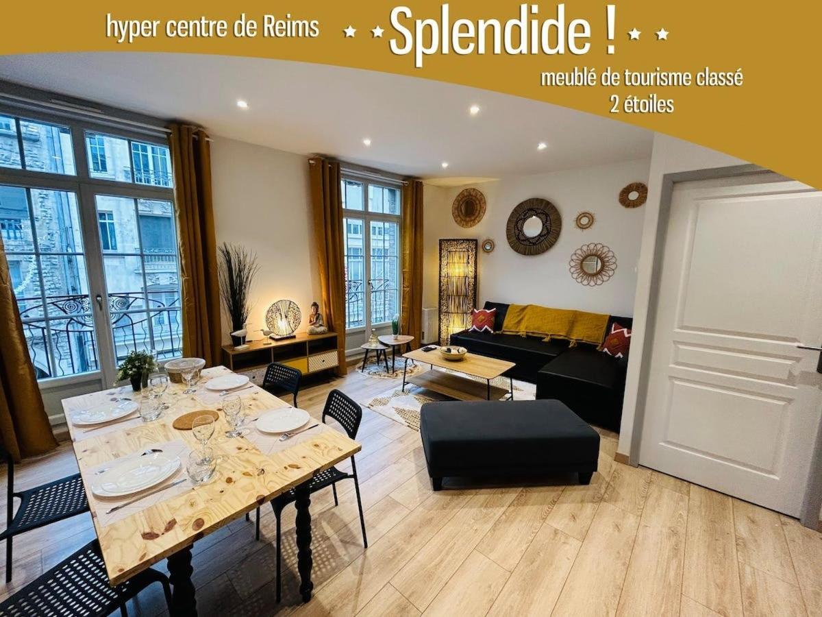 L'Etape Des Sacres Lägenhet Reims Exteriör bild